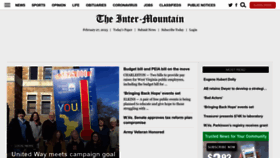 What Theintermountain.com website looked like in 2023 (2 years ago)