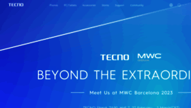 What Tecno-mobile.com website looked like in 2023 (1 year ago)