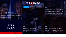What Tf1info.fr website looked like in 2023 (1 year ago)