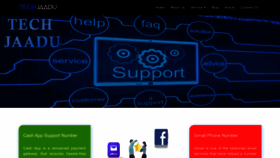 What Techjaadu.com website looked like in 2023 (2 years ago)
