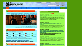 What Thefutoncritic.com website looked like in 2023 (1 year ago)