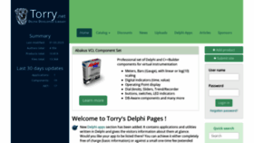 What Torry.net website looked like in 2023 (1 year ago)