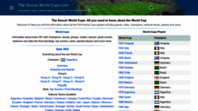 What Thesoccerworldcups.com website looked like in 2023 (1 year ago)