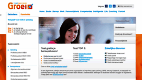 What Testcentrumgroei.nl website looked like in 2023 (1 year ago)