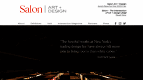What Thesalonny.com website looked like in 2023 (1 year ago)