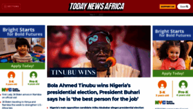 What Todaynewsafrica.com website looked like in 2023 (1 year ago)