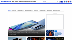 What Techlusive.in website looked like in 2023 (1 year ago)
