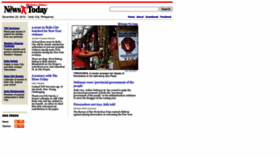 What Thenewstoday.info website looked like in 2023 (2 years ago)
