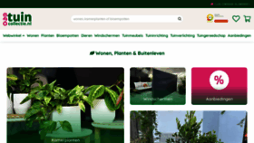What Tuincollectie.nl website looked like in 2023 (1 year ago)