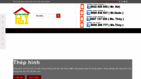 What Tonthepsangchinh.vn website looked like in 2023 (1 year ago)