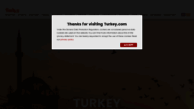 What Turkey.com website looked like in 2023 (1 year ago)