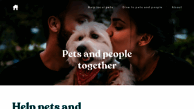 What Theshelterpetproject.org website looked like in 2023 (1 year ago)