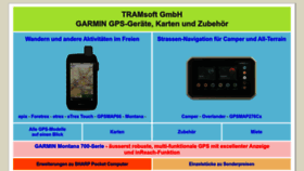 What Tramsoft.ch website looked like in 2023 (1 year ago)