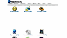 What Topglobus.ru website looked like in 2023 (1 year ago)
