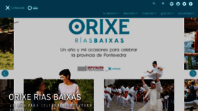 What Turismoriasbaixas.com website looked like in 2023 (1 year ago)