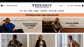 What Trilogystores.co.uk website looked like in 2023 (1 year ago)