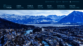 What Thun.ch website looked like in 2023 (1 year ago)