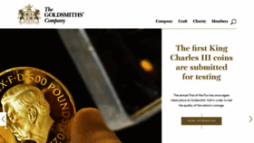 What Thegoldsmiths.co.uk website looked like in 2023 (1 year ago)