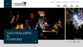 What Thueringer-landtag.de website looked like in 2023 (1 year ago)
