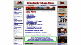 What Trinidadandtobagonews.com website looked like in 2023 (1 year ago)