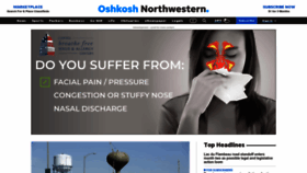 What Thenorthwestern.com website looked like in 2023 (1 year ago)