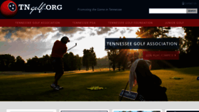 What Tngolf.org website looked like in 2023 (1 year ago)