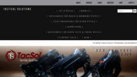What Tacticalsol.com website looked like in 2023 (1 year ago)