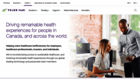 What Telushealth.com website looked like in 2023 (1 year ago)