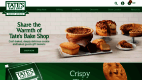 What Tatesbakeshop.com website looked like in 2023 (1 year ago)