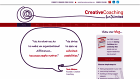 What Twcreativecoaching.com website looked like in 2023 (1 year ago)