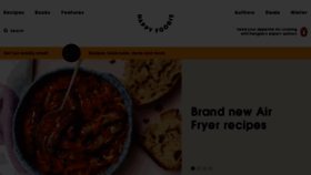 What Thehappyfoodie.co.uk website looked like in 2023 (1 year ago)
