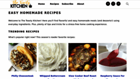 What Thetoastykitchen.com website looked like in 2023 (1 year ago)