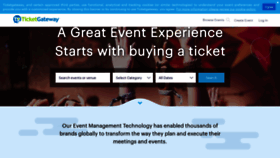 What Ticketgateway.com website looked like in 2023 (1 year ago)