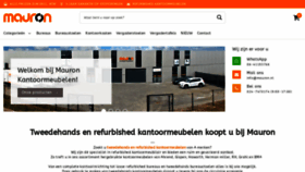 What Tweedehands-kantoormeubelen.nl website looked like in 2023 (1 year ago)
