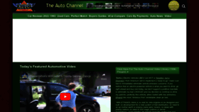 What Theautochannel.com website looked like in 2023 (1 year ago)
