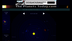What Theplanetstoday.com website looked like in 2023 (1 year ago)