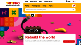 What Toypro.com website looked like in 2023 (1 year ago)