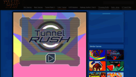 What Tunnelrush2.com website looked like in 2023 (1 year ago)