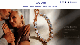 What Tacori.com website looked like in 2023 (1 year ago)