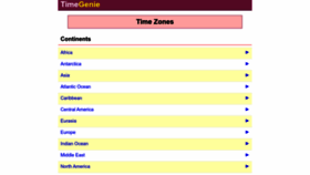 What Timegenie.com website looked like in 2023 (1 year ago)