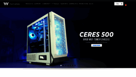 What Thermaltake.com.au website looked like in 2023 (1 year ago)