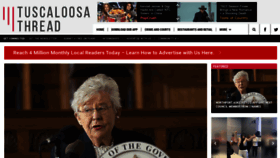 What Tuscaloosathread.com website looked like in 2023 (1 year ago)