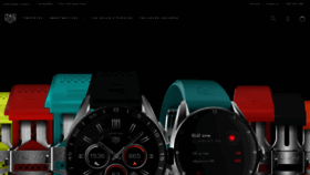 What Tagheuer.com website looked like in 2023 (1 year ago)