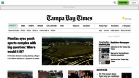 What Tampabay.com website looked like in 2023 (1 year ago)