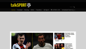 What Talksport.com website looked like in 2023 (1 year ago)