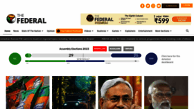 What Thefederal.com website looked like in 2023 (1 year ago)