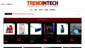 What Trendintech.com website looked like in 2023 (1 year ago)