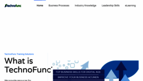 What Technofunc.com website looked like in 2023 (1 year ago)