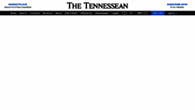 What Tennessean.com website looked like in 2023 (1 year ago)
