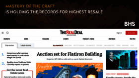What Therealdeal.com website looked like in 2023 (1 year ago)